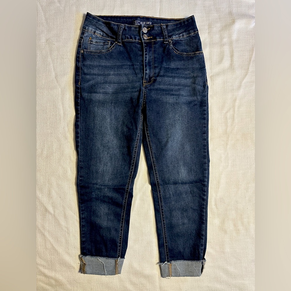 Blue Savy Capri jeans